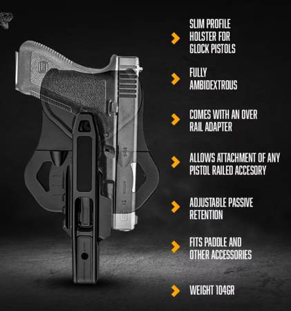 Tactical Quick Draw Universal Holster β Versatile Pistol Accessory for Fast, Secure Carry