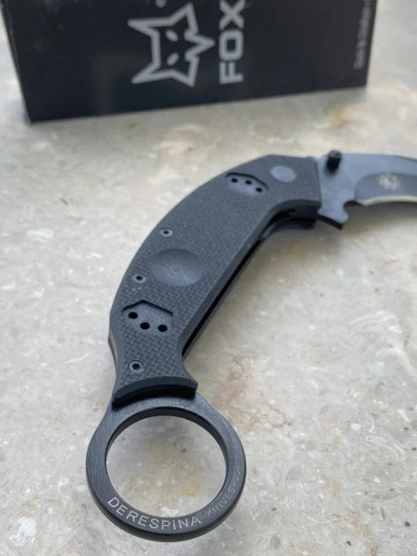 Fox Multi-Use Folding Tool (Black) – Compact, Durable Outdoor Tool for Hiking & Survival