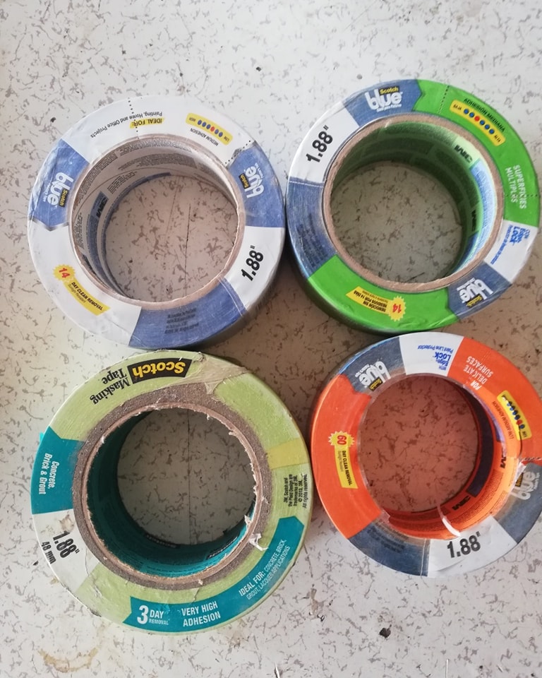 3M 2090-48 Scotch Blue Painters Masking Tape 1.88