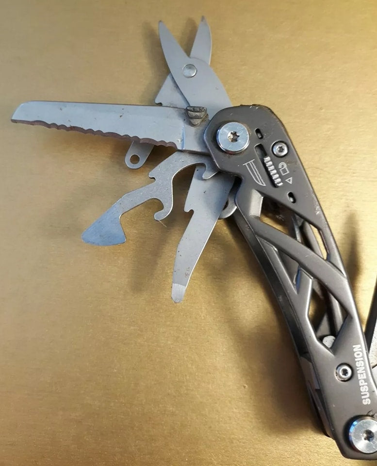 Gerber Suspension Multi-Tool β 12-in-1 Tactical EDC Tool for Everyday Use & Outdoor Survival