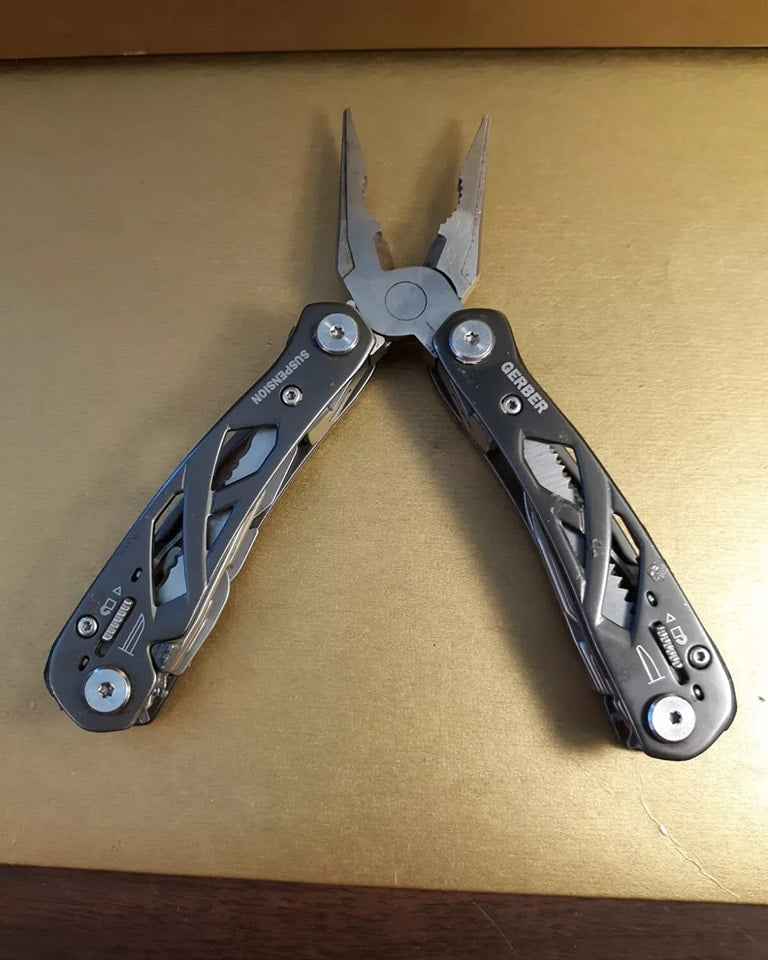 Gerber Suspension Multi-Tool β 12-in-1 Tactical EDC Tool for Everyday Use & Outdoor Survival