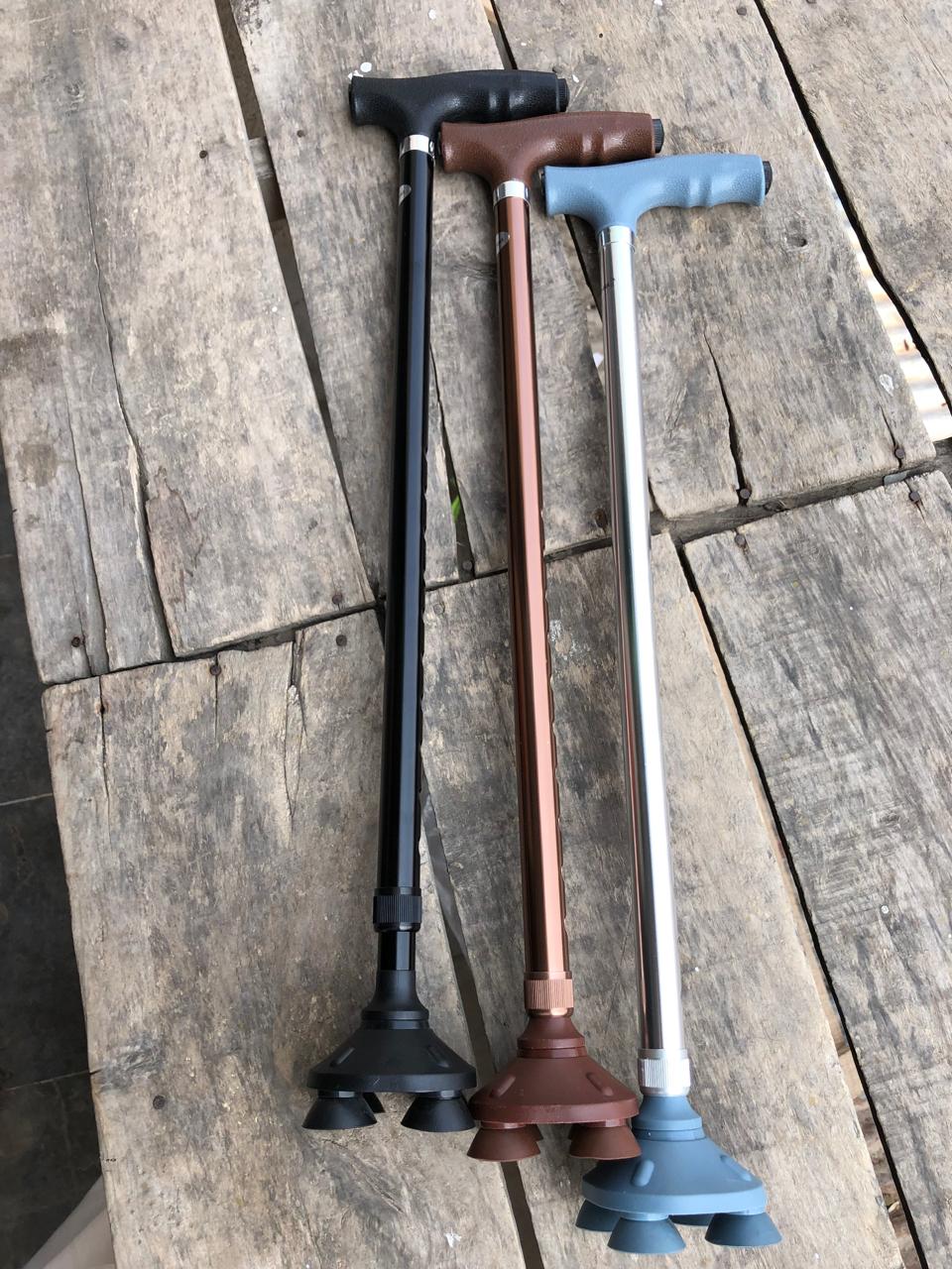 Aluminium Walking Stick T Handle Stick for Old Age Peoples Man Women and Adults