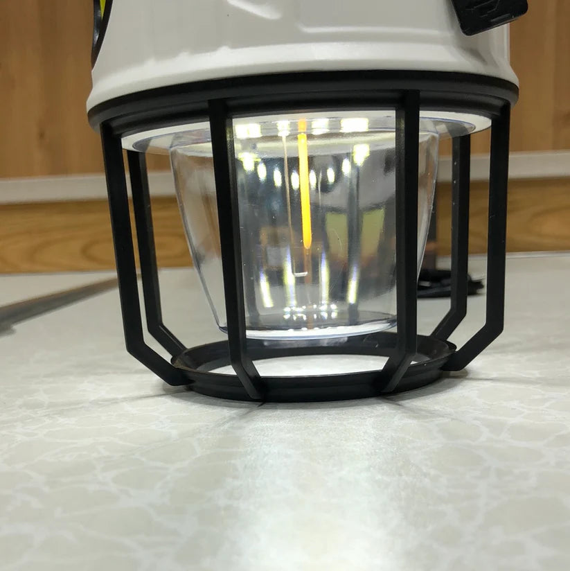 Super Bright Hanging Lantern – Rechargeable Portable Outdoor LED Light Torch for Camping, Hiking & Emergency Use
