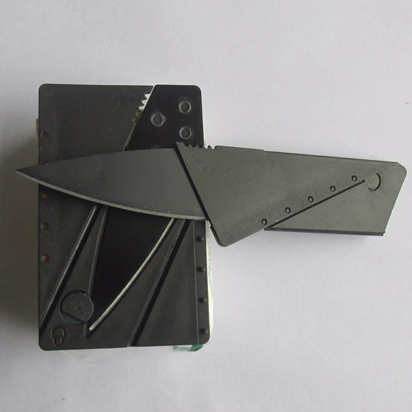 Garberiel Credit Card Multi-Tool – Compact Tactical Utility Tool (Black)