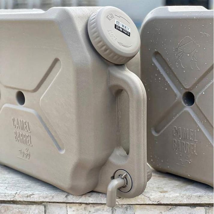 Ziba Sazan Water Gallon Tank 12 & 20 (Camel & Green)