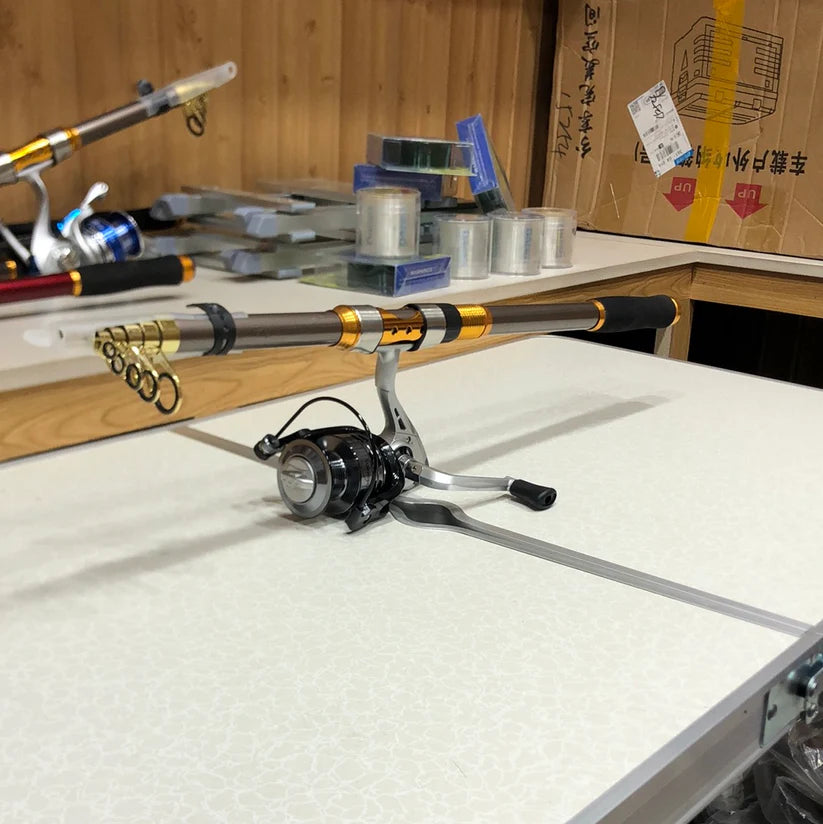 Fishing rod with reel