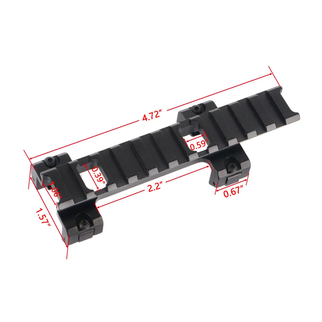 Scope Rail Mount for MP5, MP4, and G3 Rifles ā MP5 Scope Rail