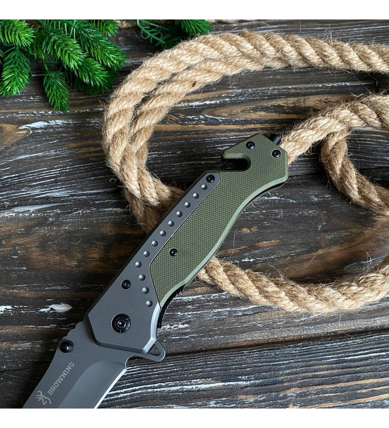 Browning DA166 camping hiking knife