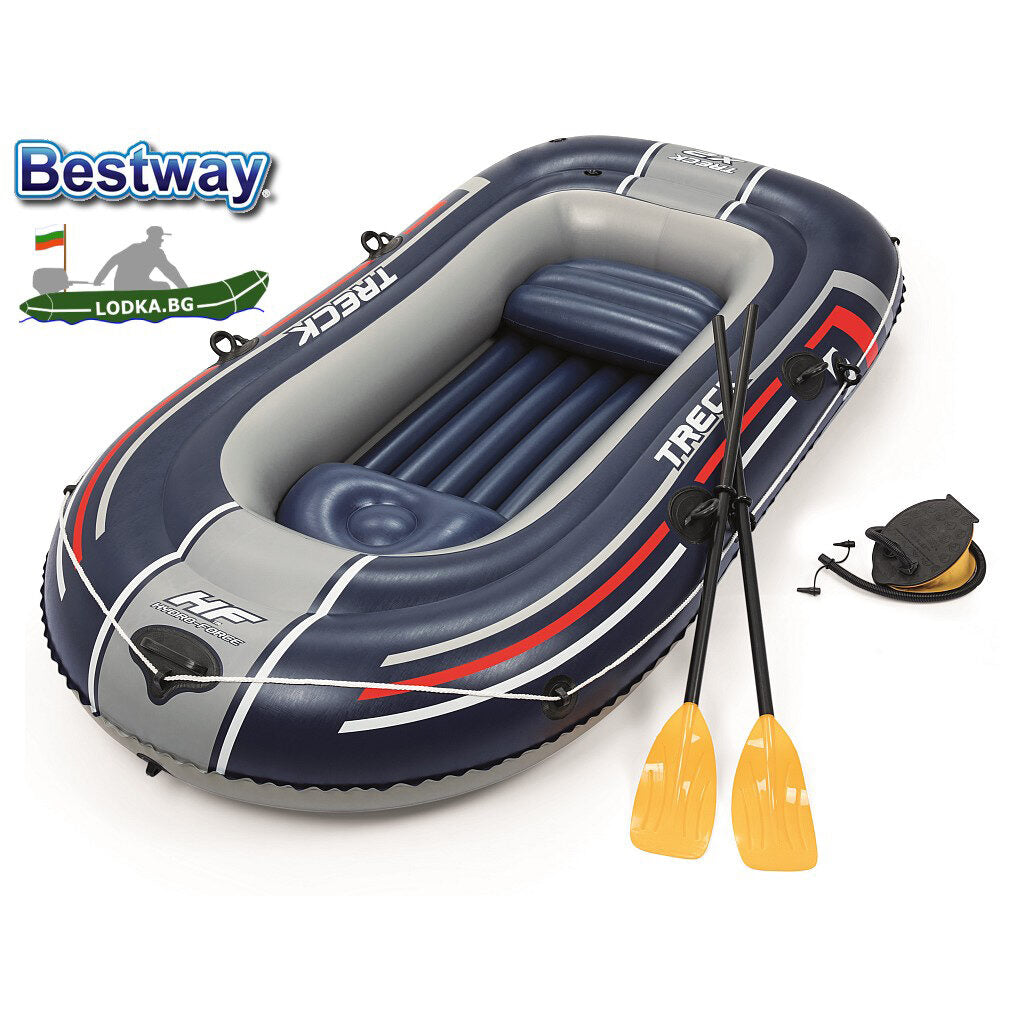 Inflatable Tender Boat with Paddles & Air Pump – Adventure-Ready & Easy to Use