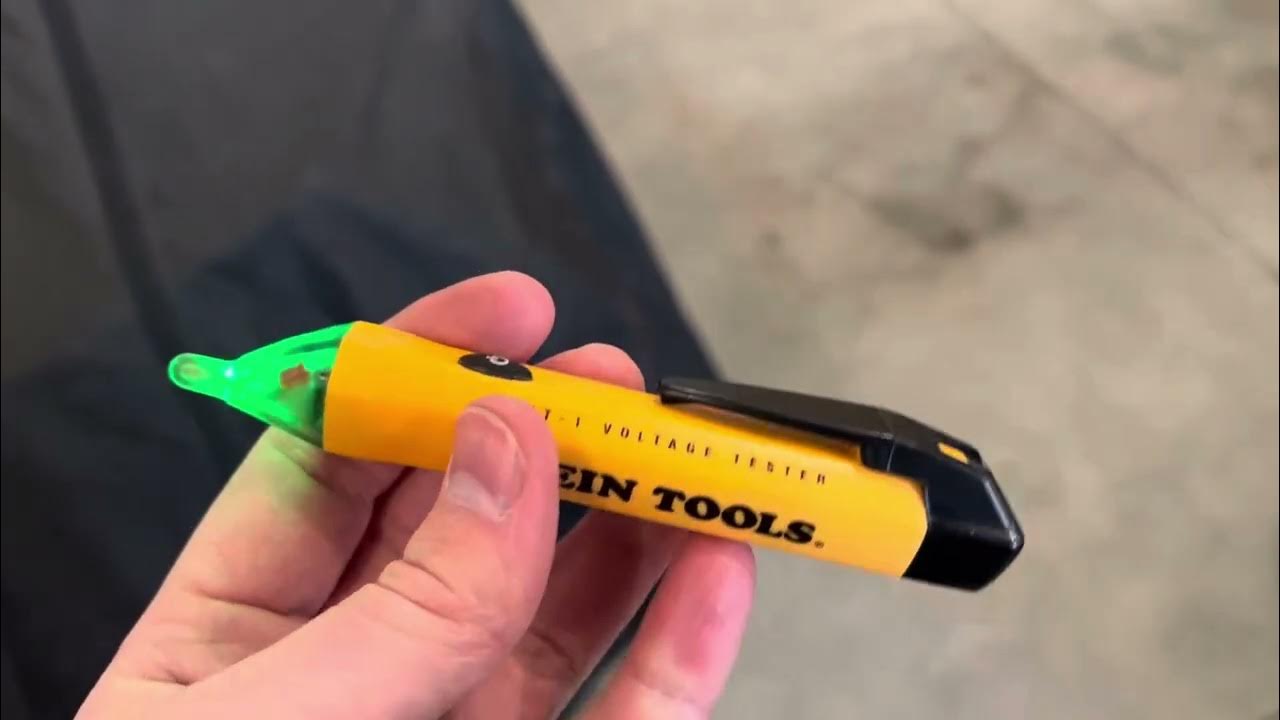 Klein Tools Voltage Tester – Dual Range, Non-Contact Electrical Tester