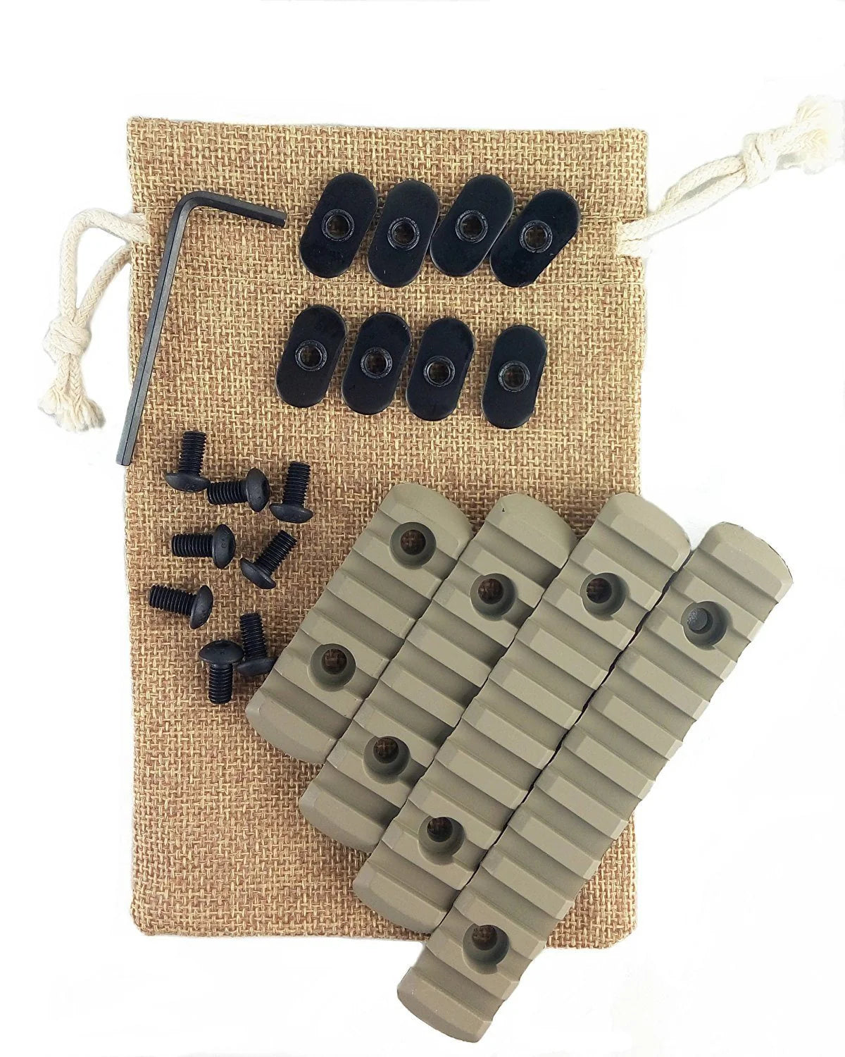 M4 / M16 Polymer Rail Set – Durable Handguard Rail Upgrade