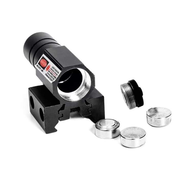 Red Dot Pistol Laser Sight ā Fits 20mm & 11mm Rails | Tactical Laser for Pistols & Guns