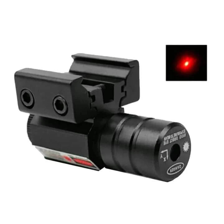 Red Dot Pistol Laser Sight ā Fits 20mm & 11mm Rails | Tactical Laser for Pistols & Guns