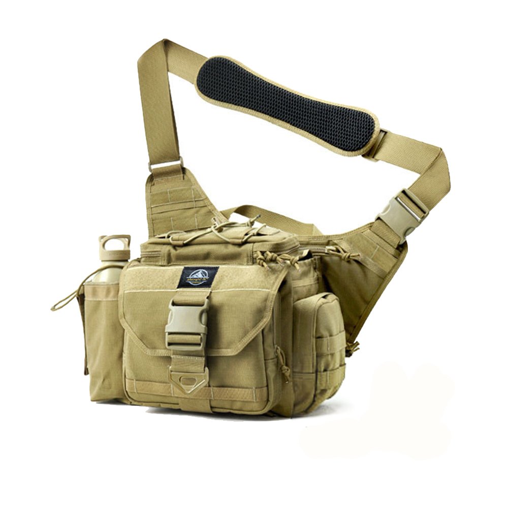 SHANGRI-LA Multi-functional Outdoor Hiking Pack Tactical Messenger Range Pack Camera Sling CCW Gear