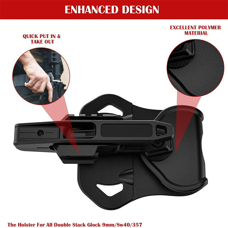 Tactical Quick Draw Universal Holster β Versatile Pistol Accessory for Fast, Secure Carry