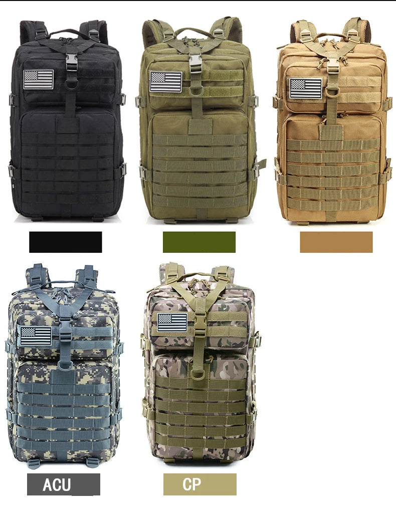 tactical backpack, military backpack, hiking bag, waterproof backpack, outdoor bag, camping backpack, MOLLE backpack, travel backpack, backpack for men, backpack Pakistan