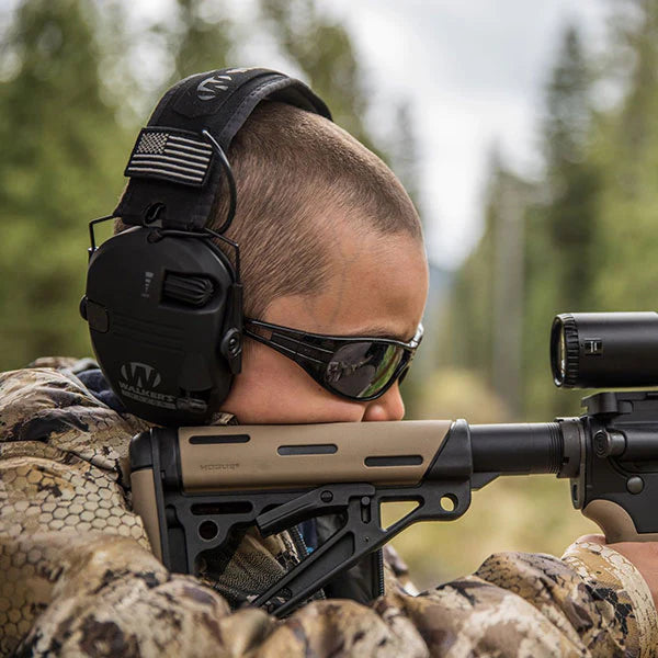 Walker's Razor Rechargeable Electronic Ear Muffs ā Premium Hearing Protection