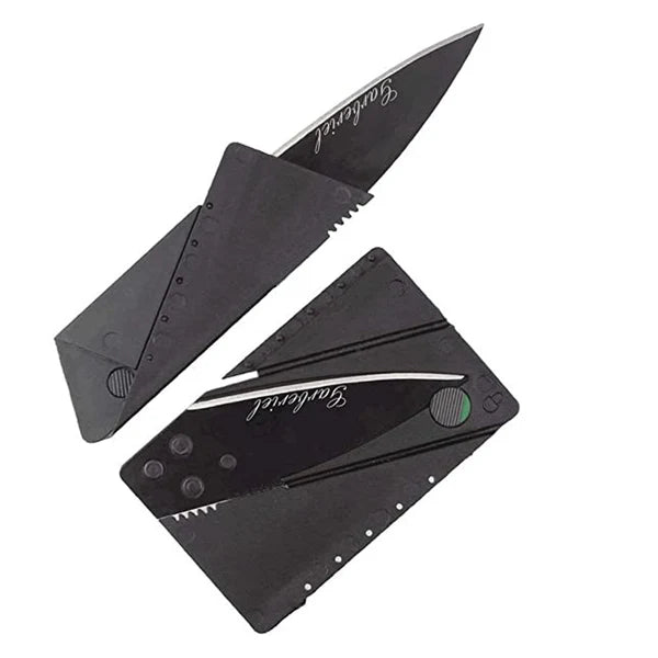 Garberiel Credit Card Multi-Tool – Compact Tactical Utility Tool (Black)