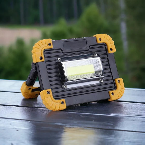 Super Bright Rechargeable Flood Light – Powerful & Portable Illumination