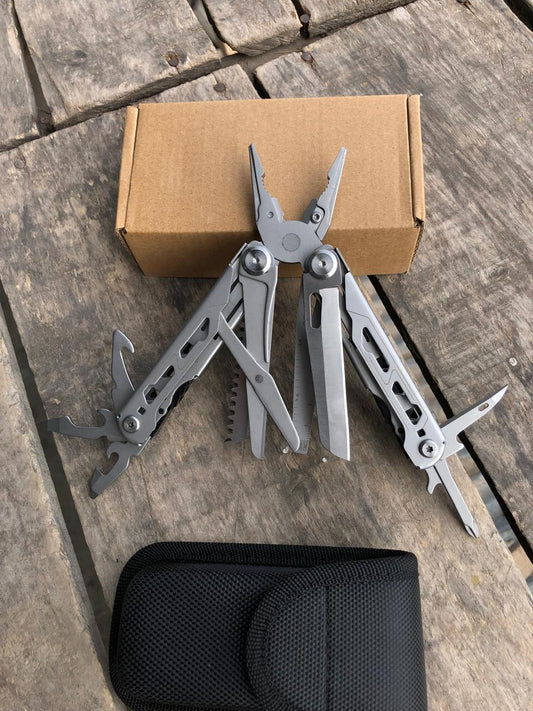 17-in-1 multitool, multifunctional pliers cutter tool, pocket knife, outdoor survival multitool, compact multitool, pliers multitool, camping survival tools, multitool for emergency, survival pocket knife, BHBT multitool
