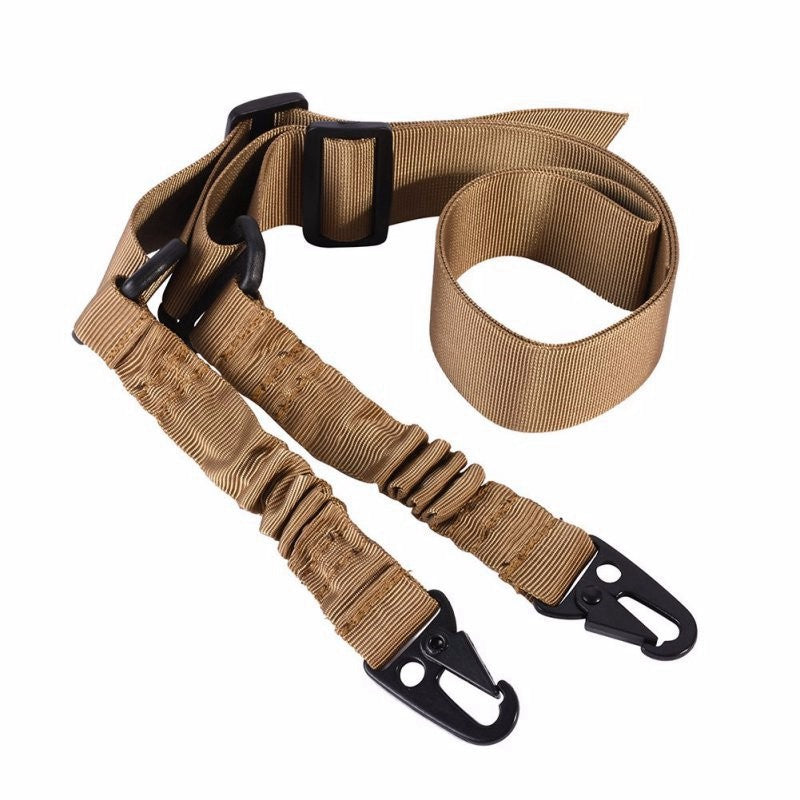 2 Point Rifle Sling with Upgraded Metal Hooks – Multi-Use Gun Sling for Hunting & Shooting