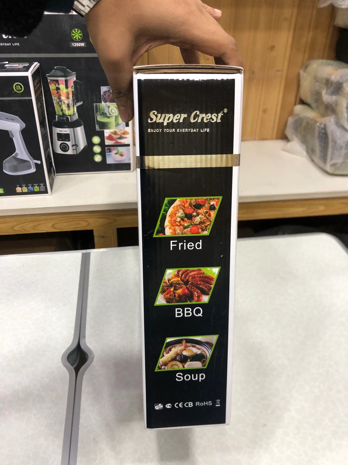 3500W Portable Electric Stove – Super Crest Infrared Cooker Model SCT-9004