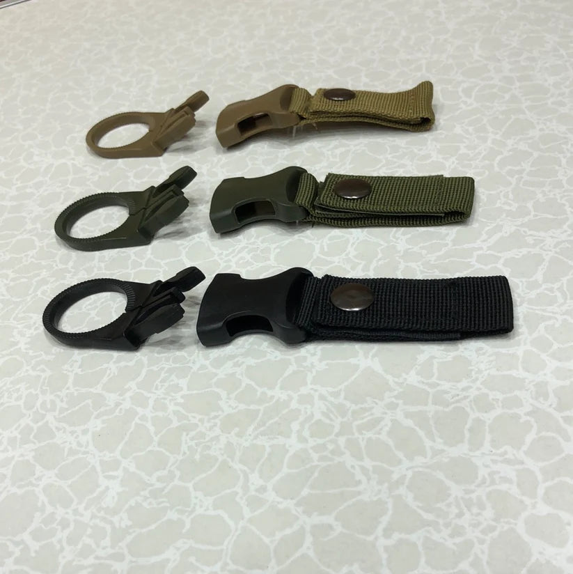 3 PC EDC Outdoor Water Bottle Holder Clips – Secure & Convenient Carry for Outdoor Adventures