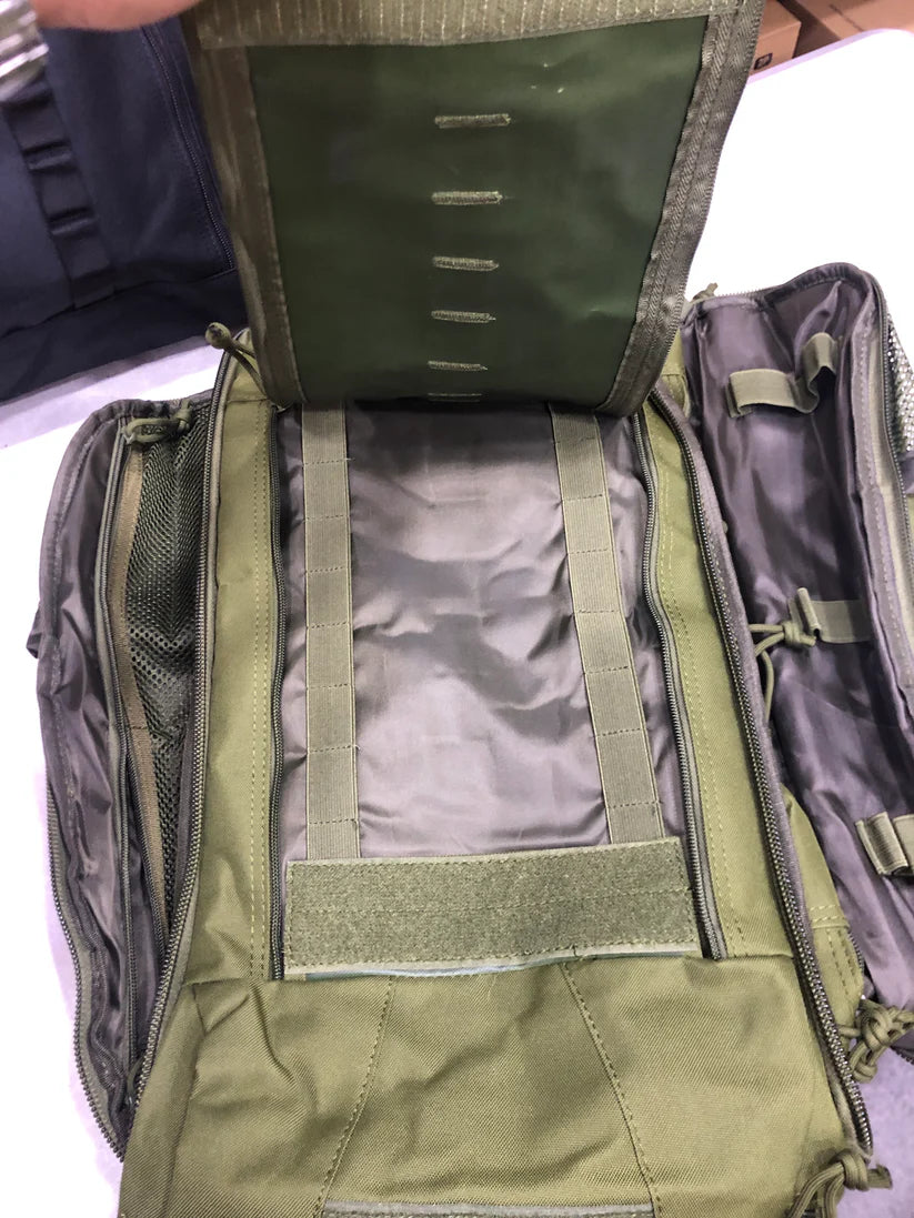 Multi-Functional Medical Backpack – First Aid & Outdoor Gear Bag (Khaki)