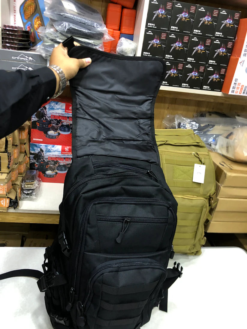 Tactical Multi-Functional Hiking Backpack – Durable Outdoor Bag for Camping & Trekking