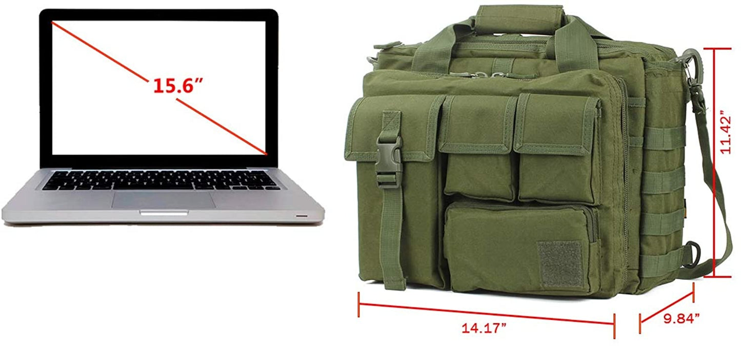 Military Tactical Briefcase Bag – Durable Laptop & Gear Organizer