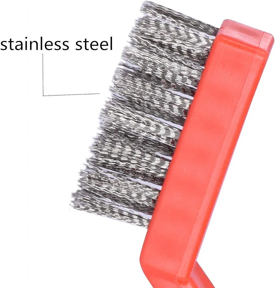 5-Piece Brush Assortment – Nylon, Steel & Brass Cleaning Brushes Set