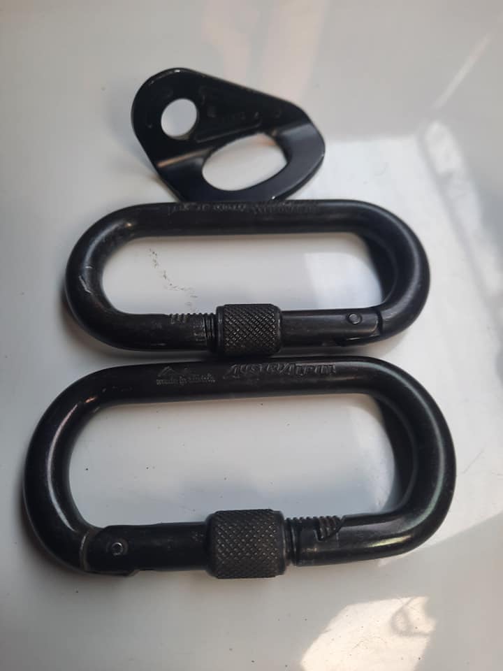 AUSTRI-ALPIN Personal Protection Climbing Kit – Cobra Buckle & Carabiners Made in Austria