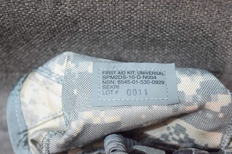 U.S. Army Individual First Aid Kit (IFAK) – Tactical Medical Pouch