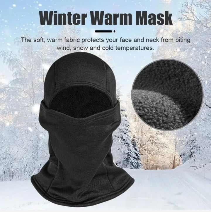 Balaclava Thermal Full Face Mask  Ultimate Cold Weather Protection