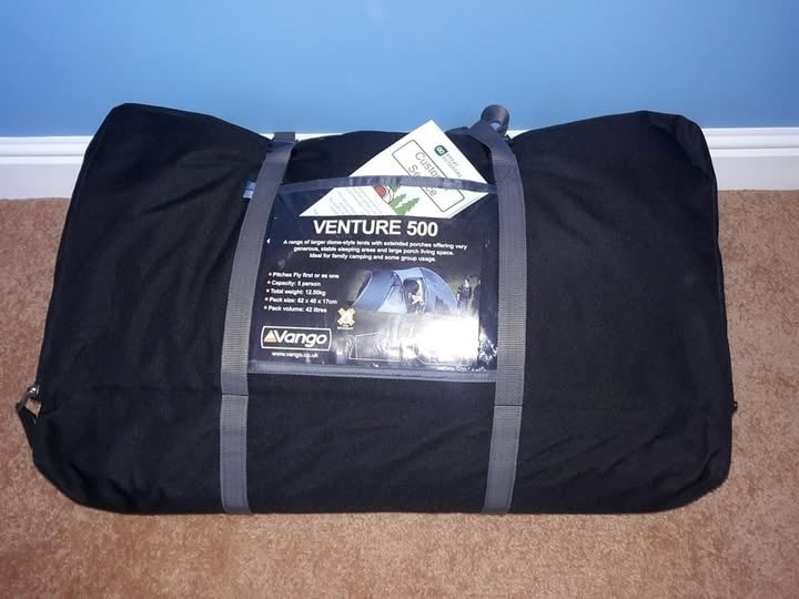 Vango Venture 500 Tent – Durable Family Camping Tent from the UK