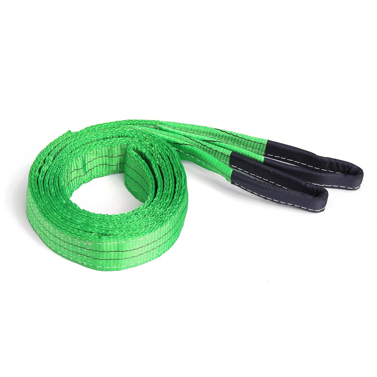 4M x 50mm 2 Ton Lifting & Towing Webbing Sling Recovery Strap Rope (Green)