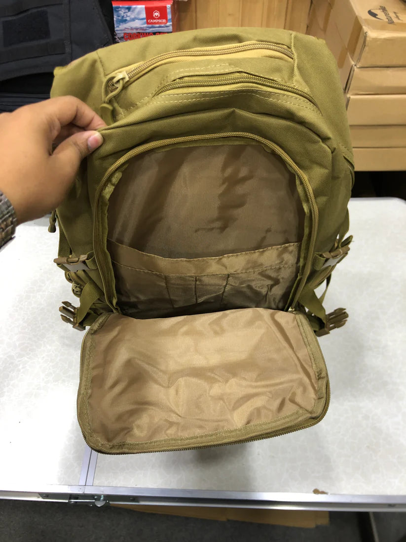 Tactical Multi-Functional Hiking Backpack – Durable Outdoor Bag for Camping & Trekking