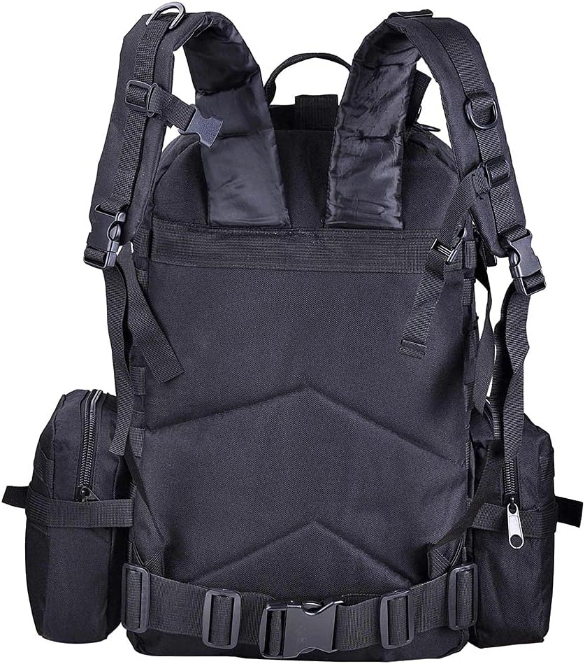 55L Military Tactical Bag – Large Outdoor Backpack for Camping, Hiking & Bug Out