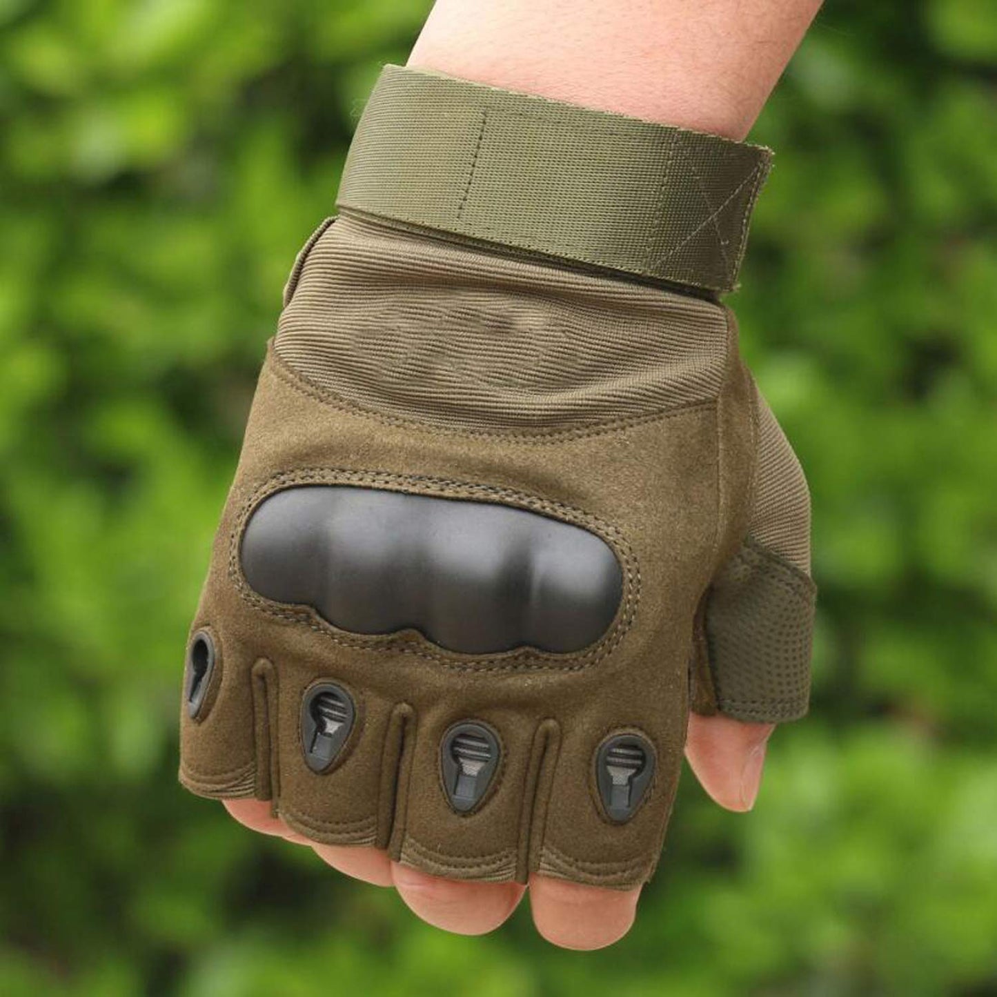 Tactical Protective Half Finger Gloves Outdoor Bike Fitness gloves