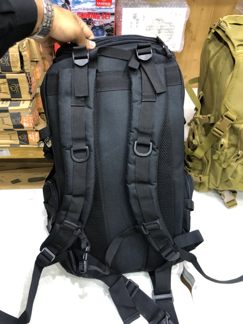 Tactical Multi-Functional Hiking Backpack – Durable Outdoor Bag for Camping & Trekking