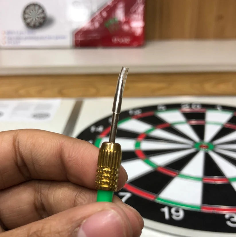 Dart Board with 6 Darts – 17" Outdoor Game Target Board