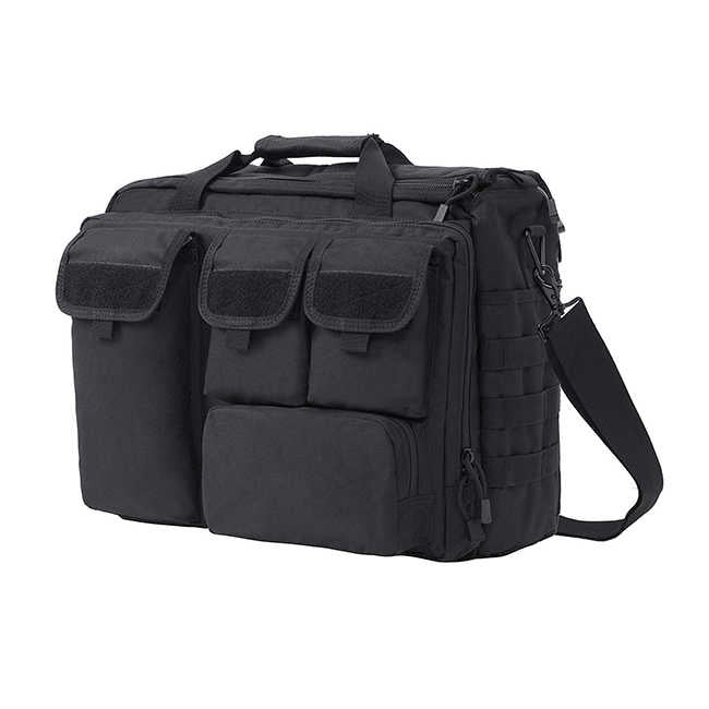 military briefcase, tactical bag, laptop bag, MOLLE briefcase, rugged briefcase, tactical gear Pakistan Black