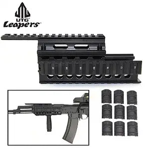 Black rifle Handguard and accessories