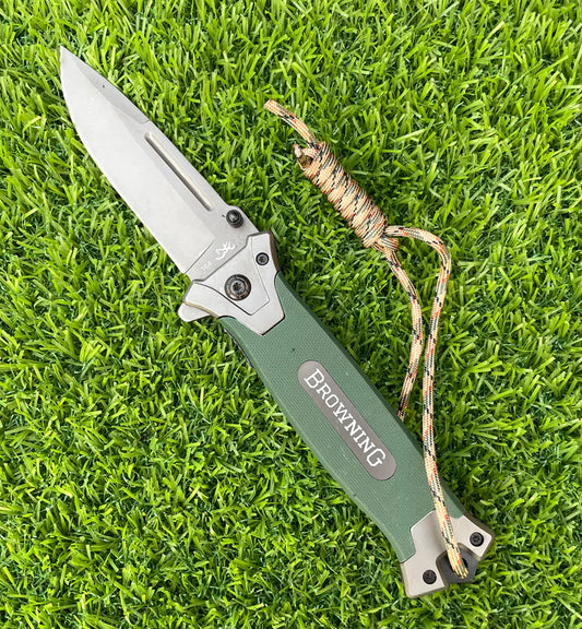 Browning 364 Military Survival Pocket Tool – green outdoor multi-use tool