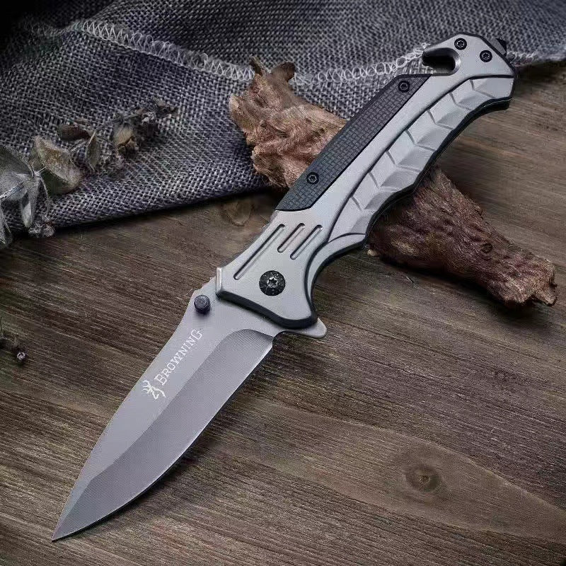 FA46 BROWNING FA46 Supreme King Liner Lock/ G10+Steel Handle Outdoor Camping Folding knife