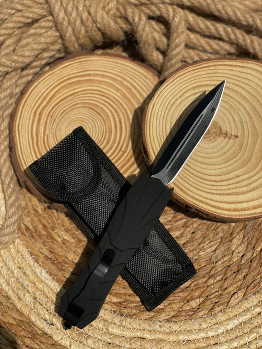 Combat OTF (Black) – premium quality tactical tool with sleek black finish