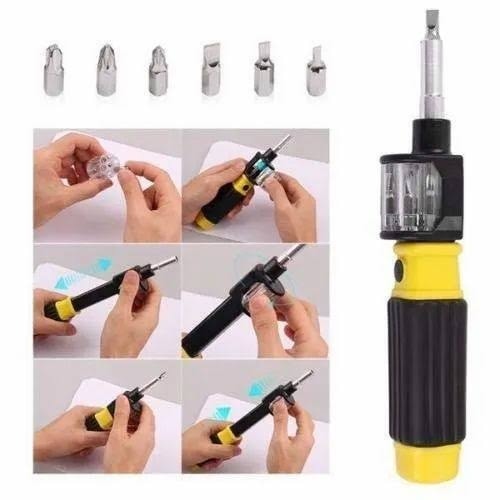 Compact ergonomic screwdriver for DIY projects
