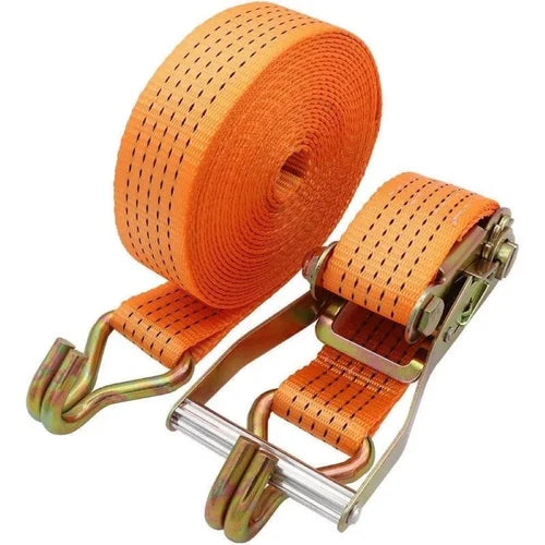 "Durable 3M lashing strap with ratchet mechanism for load control"