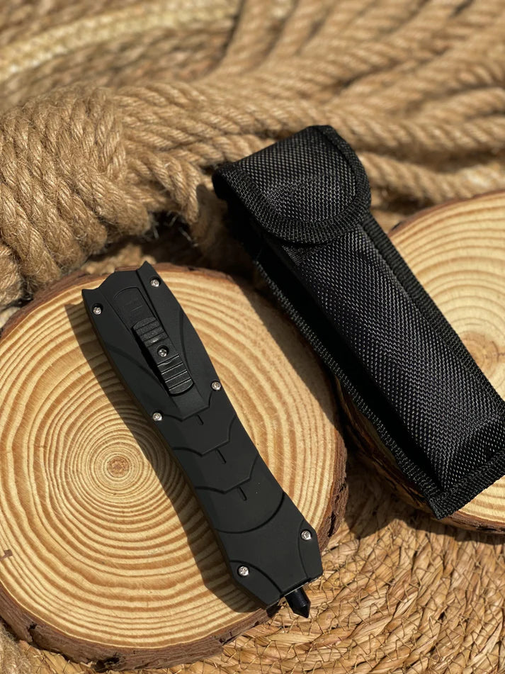 Ergonomic and durable Combat OTF (Black) tool for versatile applications