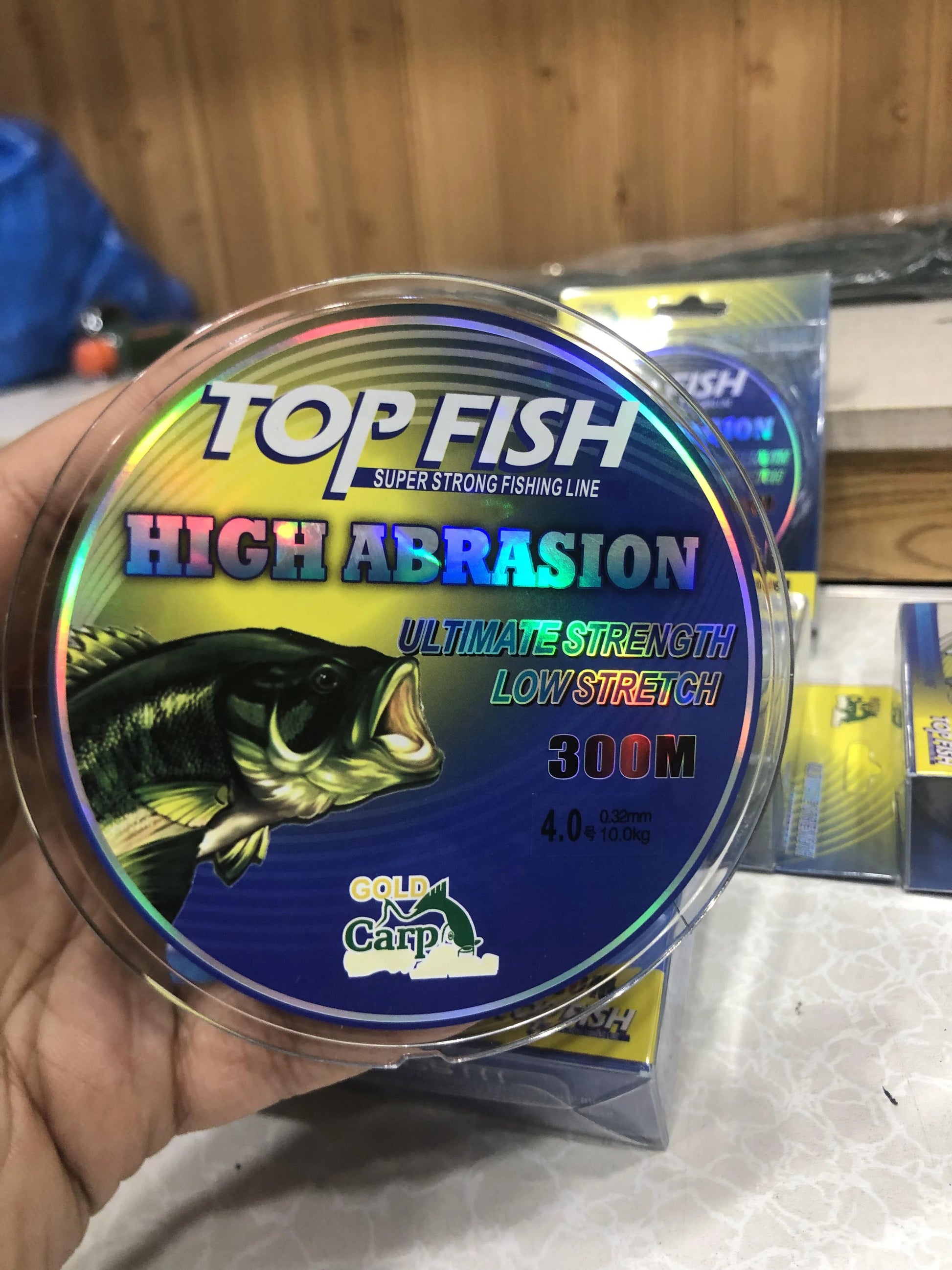 Spool of Top Fish high abrasion fishing 
